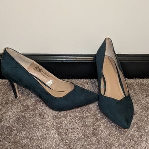 Dark Teal Heels From Target